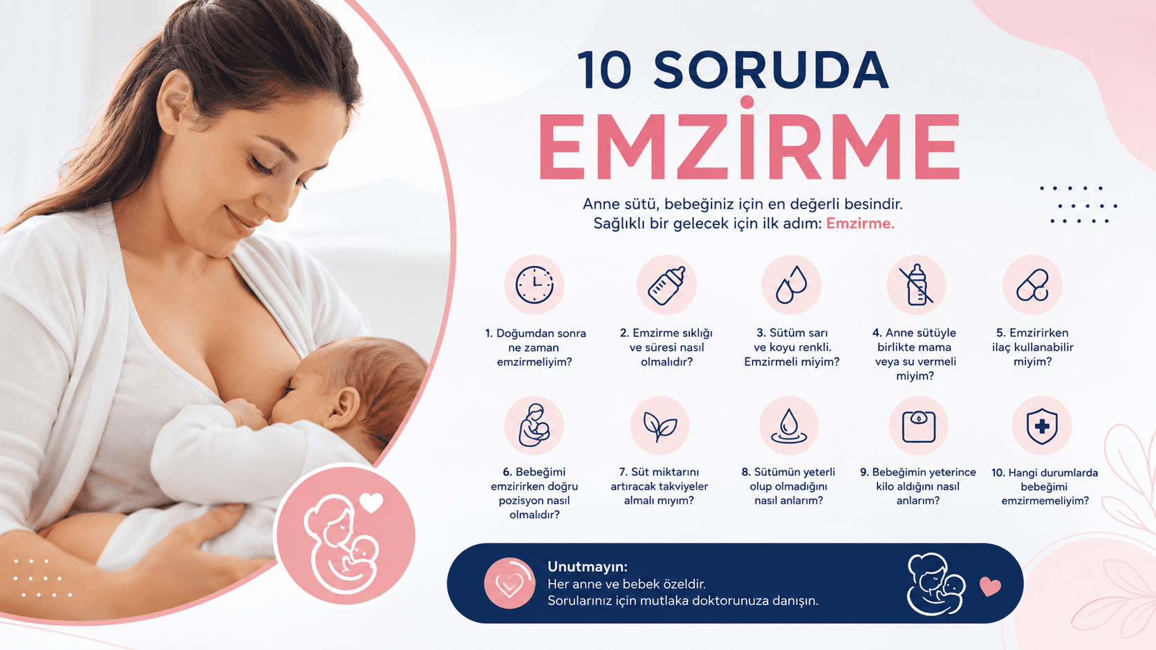 Emzirme Hakkında Merak Edilen 10 Soru ve Cevap - 1